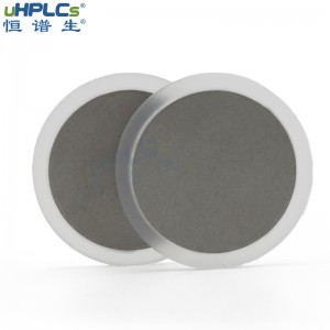 恒譜生HPLC在線過濾器PCTFE不銹鋼篩板液相色譜濾膜，OD22.4*ID19.0*H1.6